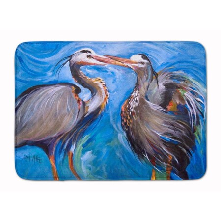 Micasa Blue Heron Love Machine Washable Memory Foam Mat MI228434